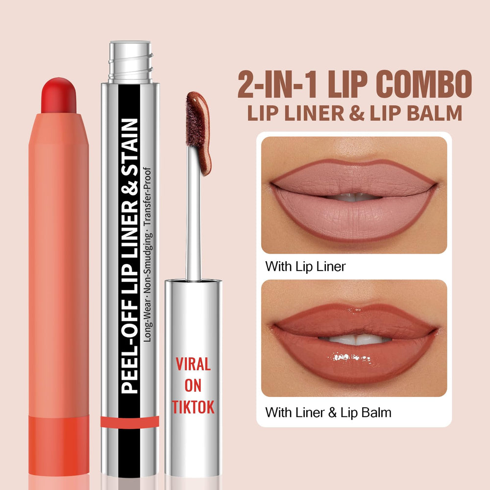 Vevivia Lip Stain Set close-up shows rich pigment and smooth formula