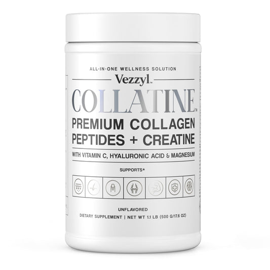 Vezzyl Collatine bottle label