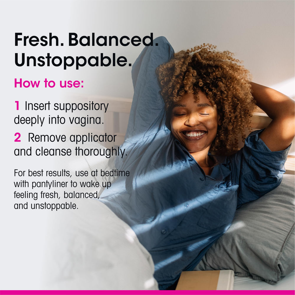 vH essentials lactic acid balance helps maintain natural pH and comfort.