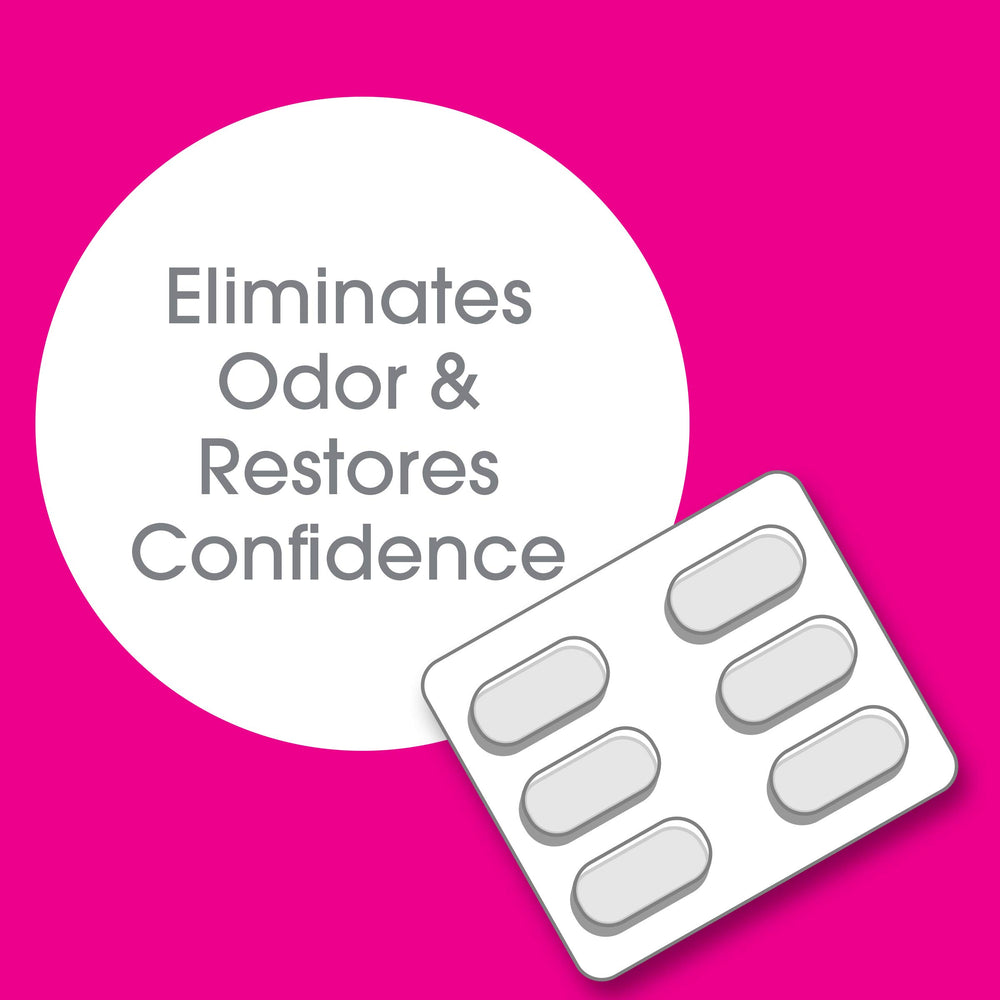 vH essentials no-mess application enables discreet daily use.