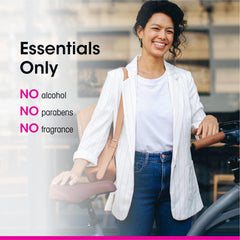 vH essentials vaginal care routine promotes ongoing freshness and confidence.