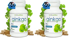 VH Nutrition Ginkgo Biloba 550mg bottle front view