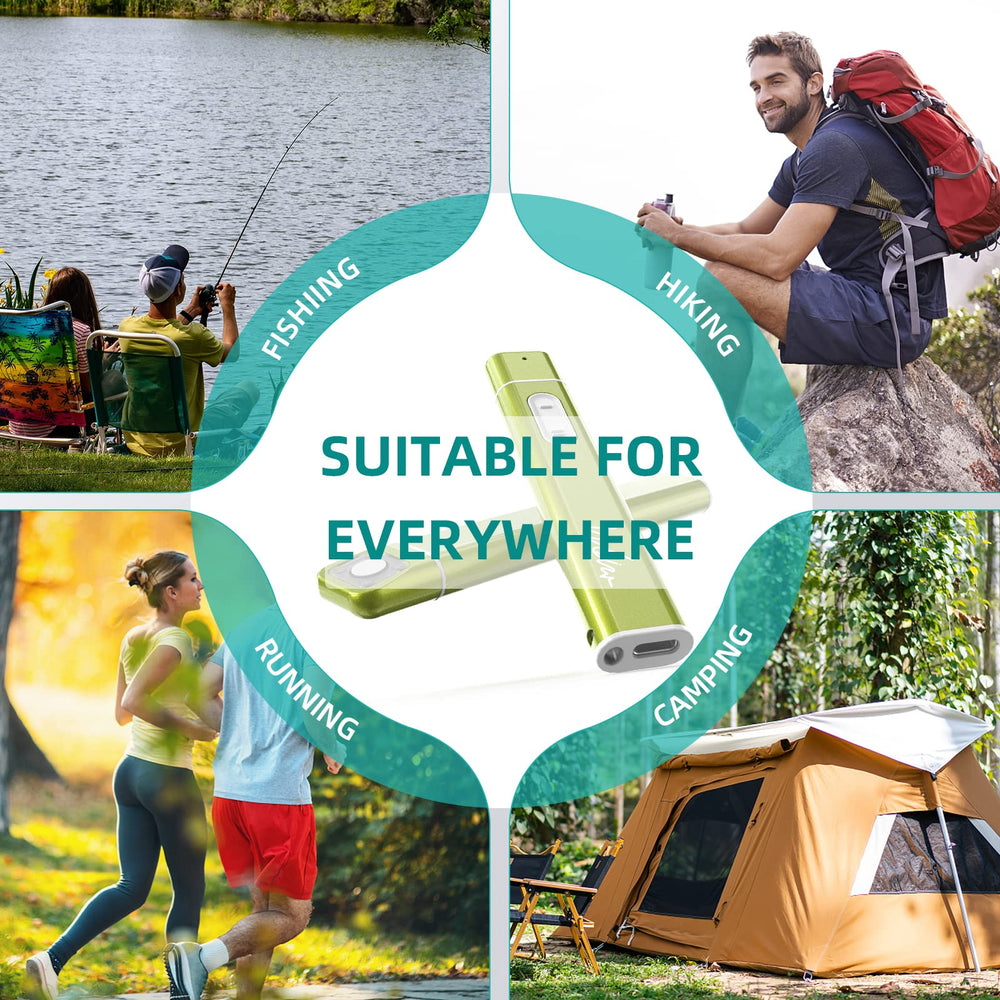 Vibis bite-relief-pen-use-scenario: outdoor use like camping and hiking with Vibis