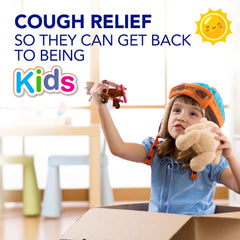 Illustration showing how to use DayQuil & NyQuil for kids 6+
