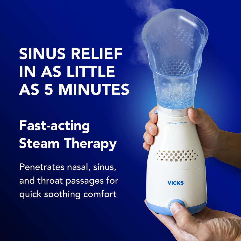 Vicks Sinus Inhaler adjustable steam intensity control