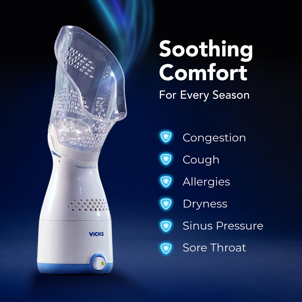 Vicks Sinus Inhaler auto shut-off feature for safety
