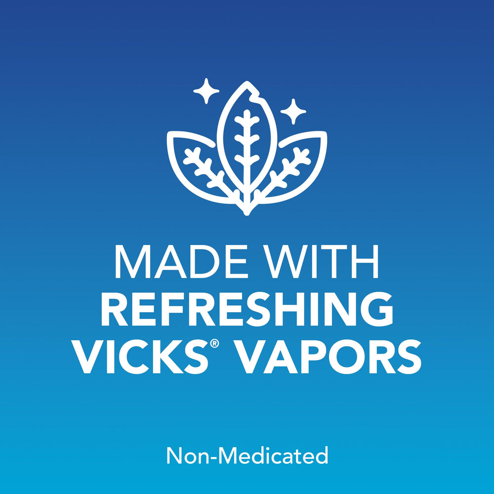 Vicks VapoInhaler uses menthol and camphor in a fragrance blend for soothing vapors.