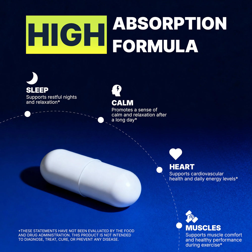 Keto-friendly, gluten-free, sugar-free magnesium supplement