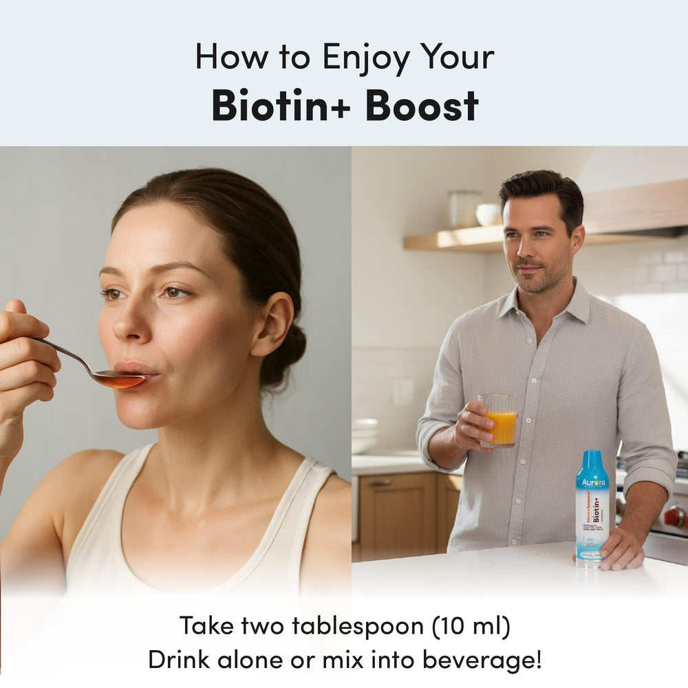 Non-GMO, sugar-free, gluten-free biotin formula label