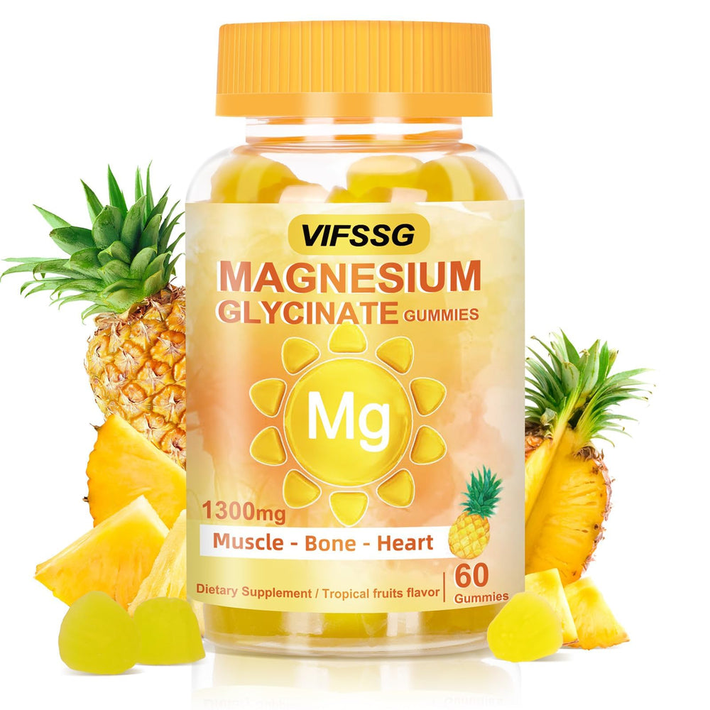 VIFSSG Magnesium Glycinate Gummies bottle front view
