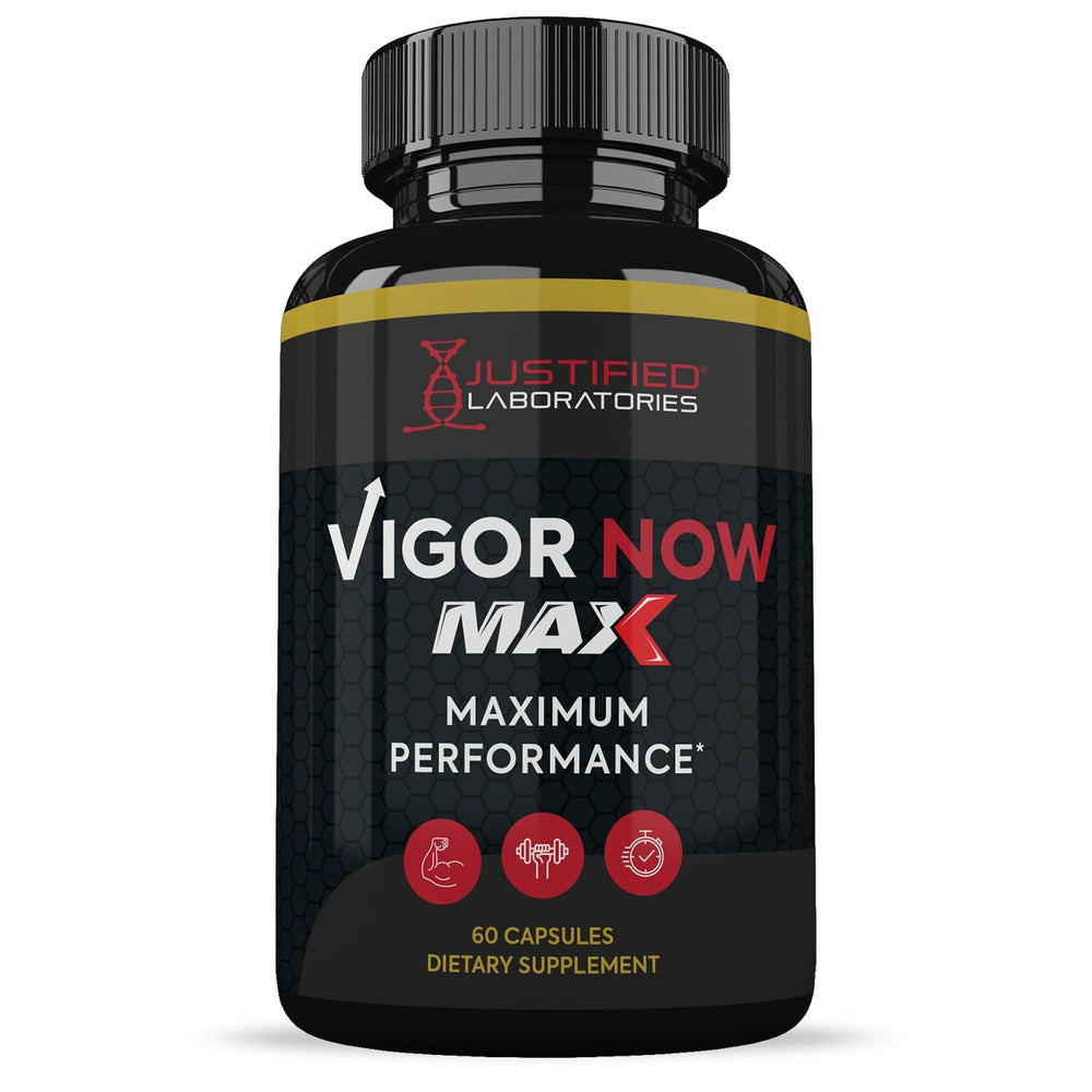 Close-up of Vigor Now Max 1600MG capsules