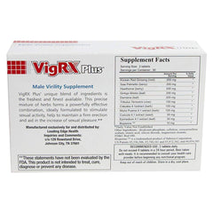 VigRX Plus 3-box bundle containing 180 tablets