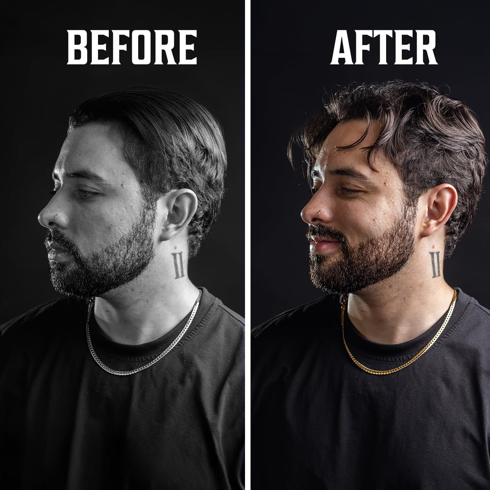 Viking Revolution Hair Paste no greasy finish keeps hair clean.