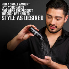Viking Revolution powder delivers subtle hold without stiffness.