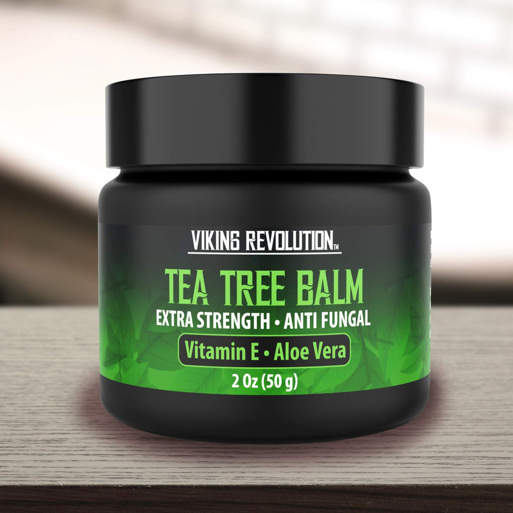Viking Revolution tea tree oil cream cracked-skin smoothing texture