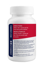 Vimergy Adapto-B ingredients matrix emphasizes non-GMO and vegan formulation.