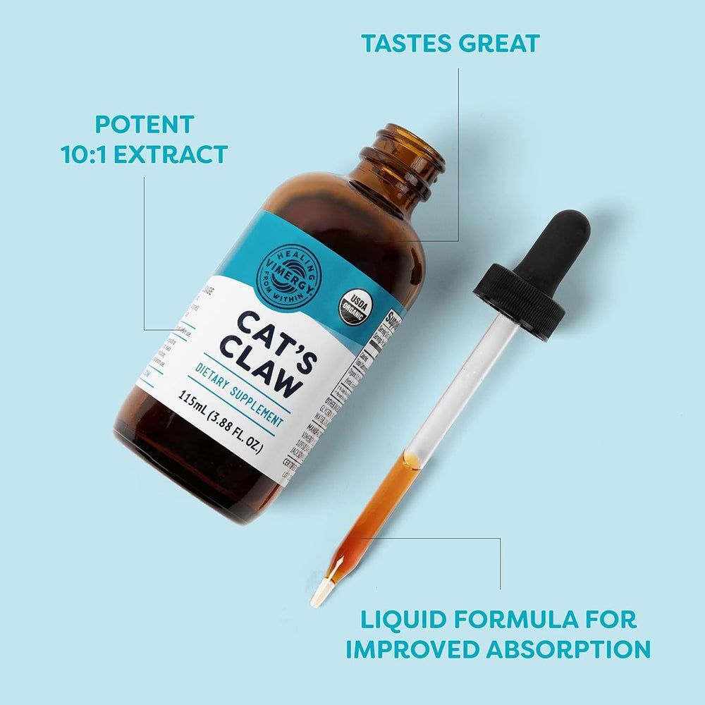 Dropper of Vimergy Cat’s Claw Liquid