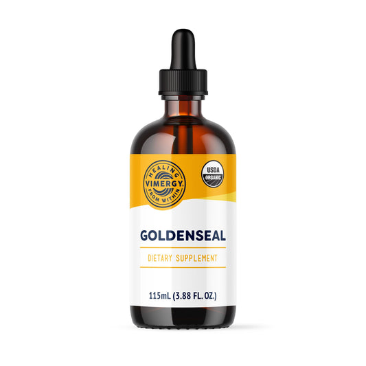 Vimergy Goldenseal Tincture bottle 115 mL