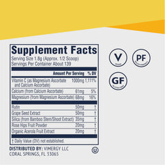 Prepared smoothie with Vimergy Micro-C Immune Power powder