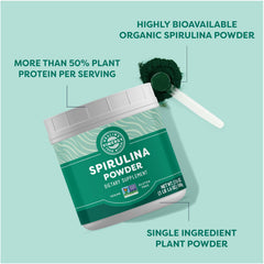 Scoop dispensing Vimergy Spirulina Powder