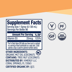Vimergy Vegan D3 bottle with serving size illustration