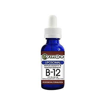Vinco B12 Liposomal 2 fl oz bottle label