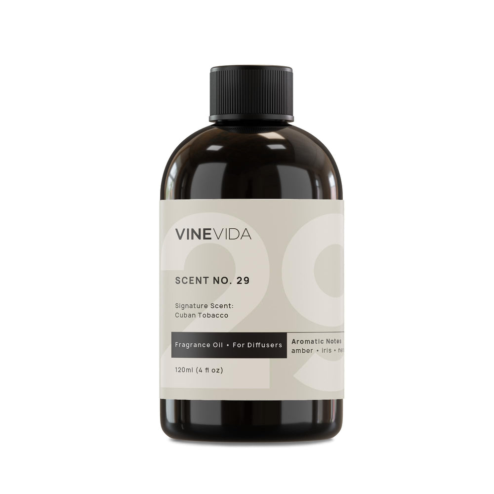 VINEVIDA Cuban Tobacco Fragrance Oil bottle 4 oz – front label