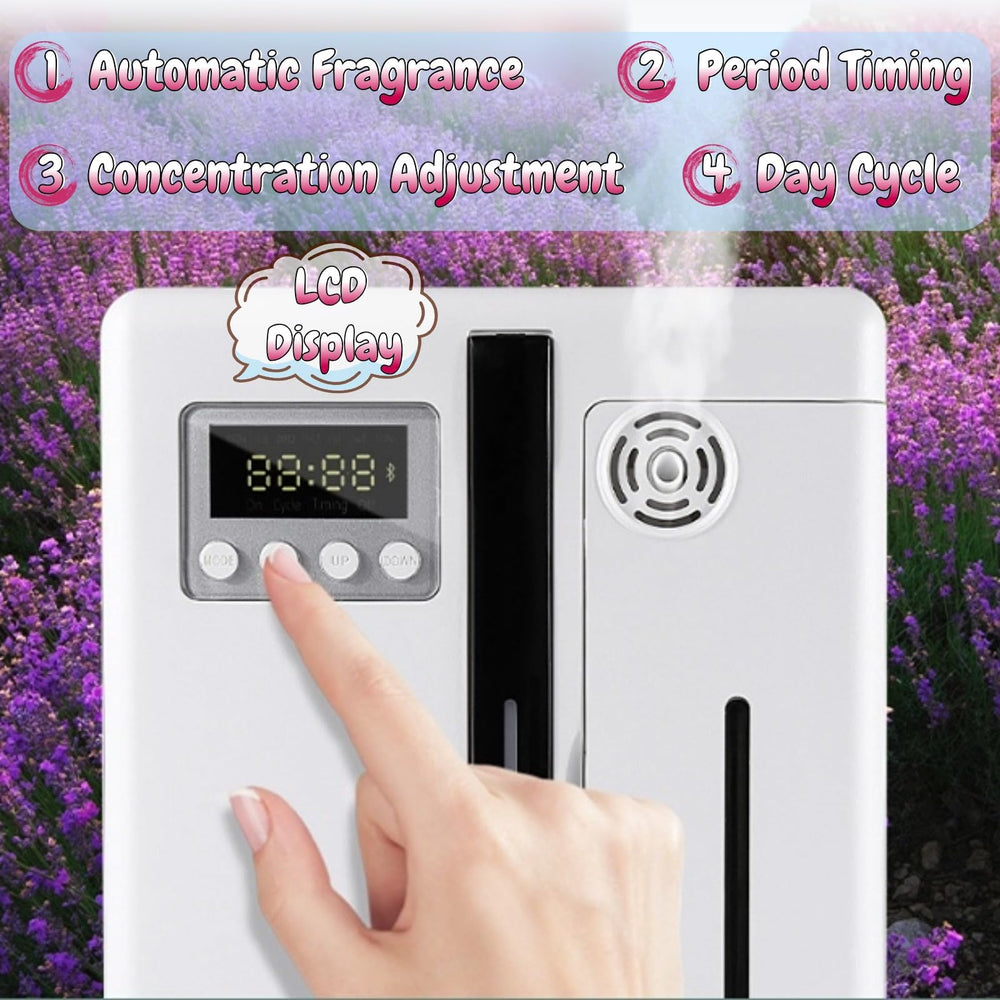 VINGVO scent diffuser app control demonstrates smartphone managed aroma.