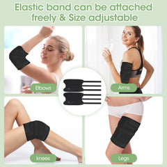Reusable Castor Oil Pack Wrap for Hands - Three-layer Design