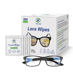VisClear lens wipes for eyeglasses - 200 count