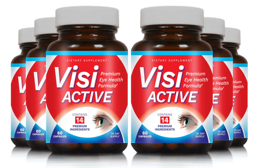 VisiActive Vision Support bottle and label