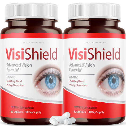 Visishield Advanced Vision Formula bottle with 120 capsules