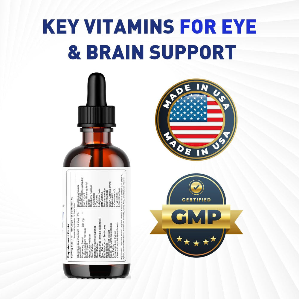 Visium Max Drops liquid formula dropper