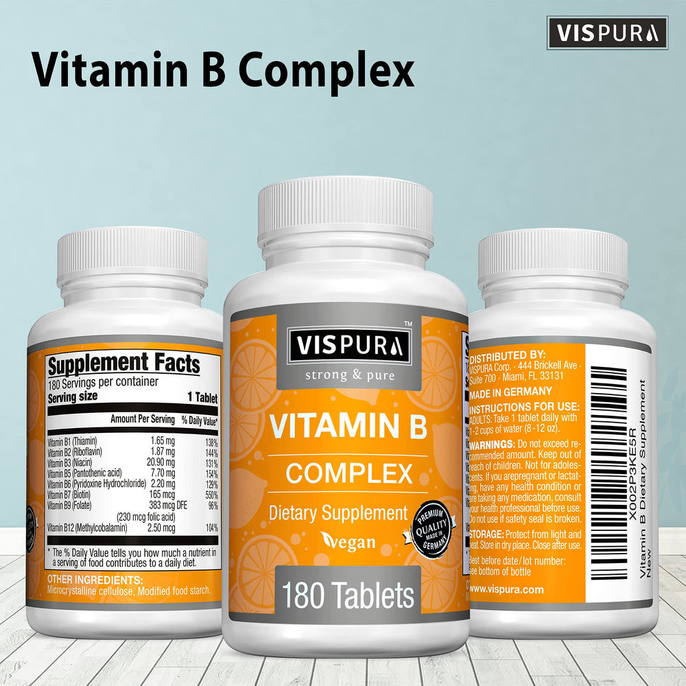 Healthy immune support concept with VISPURA B-Complex