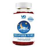 VITA GLOBE Melatonin 10mg Sleep Aid Gummies bottle front label