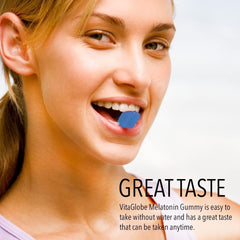 Gummies arranged with packaging showing vegan and non-GMO attributes