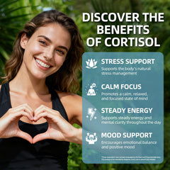 Concept image of calm focus and stress relief