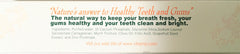No fluoride, SLS-free toothpaste - zinc formula - 3-pack