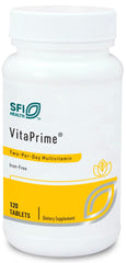 VitaPrime iron-free multivitamin bottle for women and men