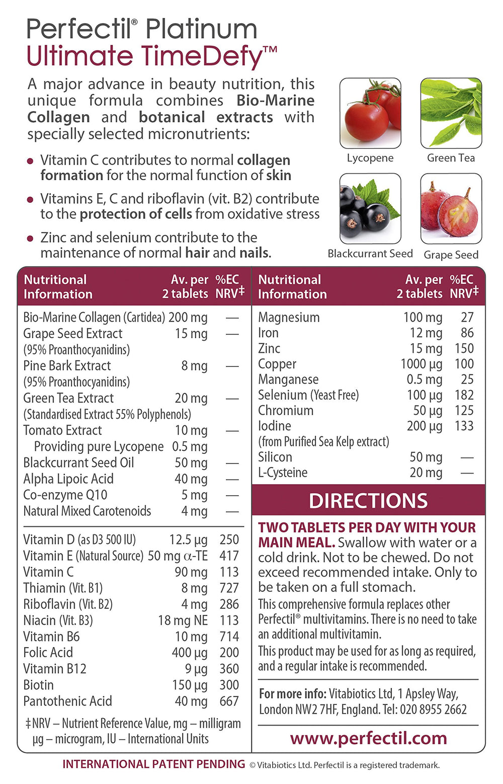 Pine bark extract highlighted as a key nutrient