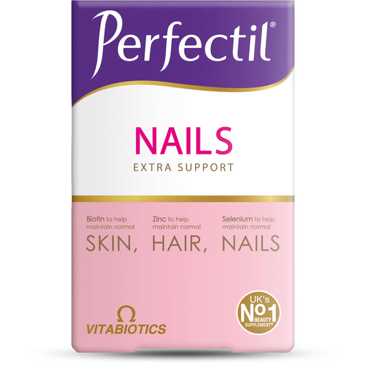 Bottle of Vitabiotics Perfectil Plus Nails 60 tablets