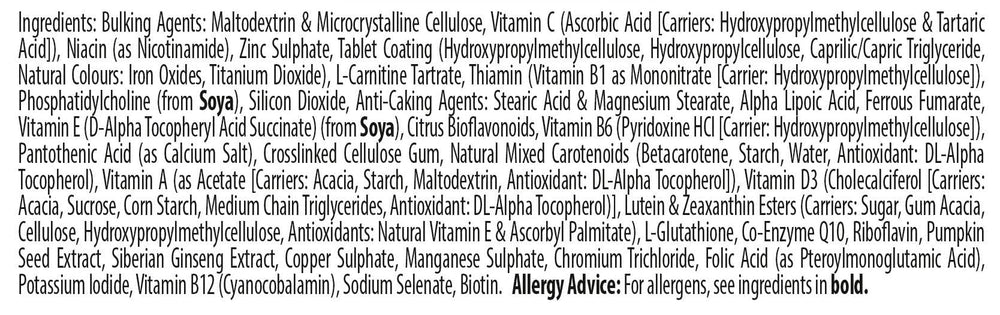 Icons highlighting zinc and other nutrients (concept)