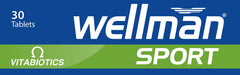 Close-up view of Wellman Sport Tablets tablets
