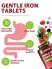 Vitamin C bottle with Vitacook iron tablets