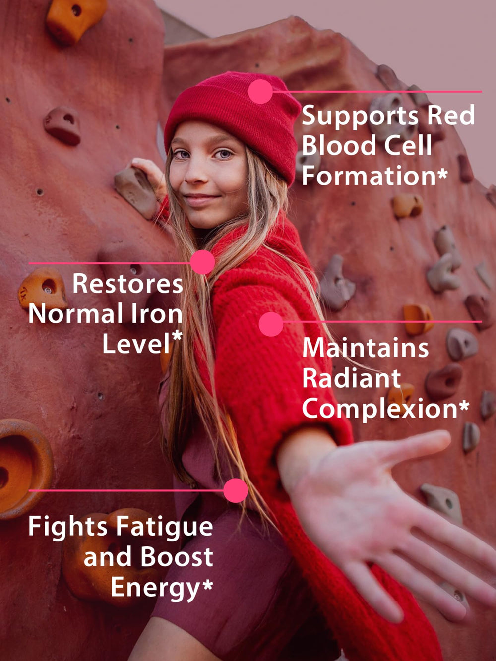 Close-up of Vitacook Iron capsule