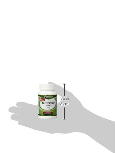 Vitacost Butterbur Extract bottle with brand and PA free claim