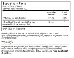 Close-up of rose hips used in Vitacost Vitamin C with Rose Hips