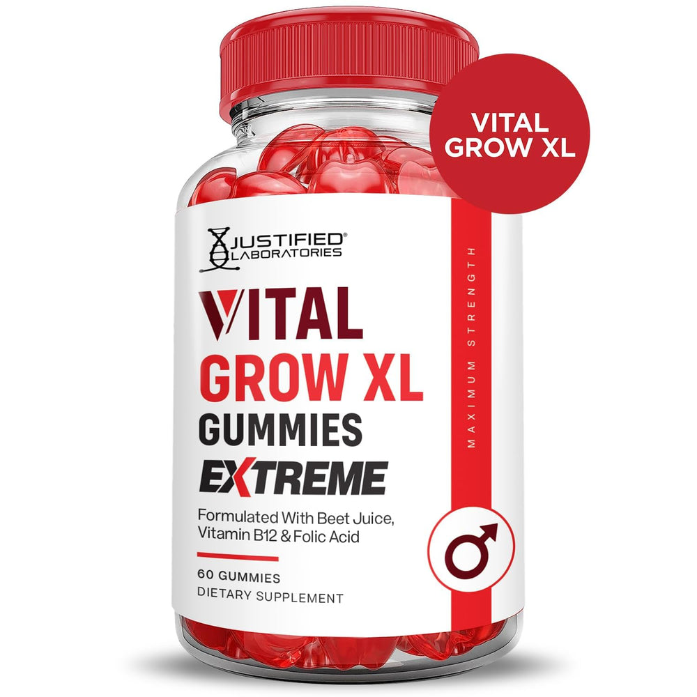 Apple cider vinegar content in Vital Grow XL Extreme 2000MG Gummies