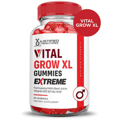 Apple cider vinegar content in Vital Grow XL Extreme 2000MG Gummies