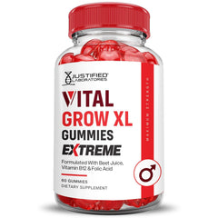 Beet juice content in Vital Grow XL Extreme 2000MG Gummies